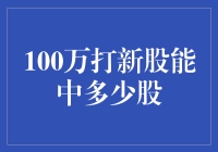 100万打新股能中多少股：探究新股发行与申购策略