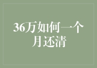 36万债务如何一个月内还清：一场财务规划的挑战与实践