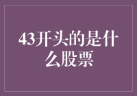 探秘股市中的神秘代码：43开头的是什么股票？