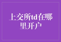 上交所TD开户指南：开启您的证券账户新篇章