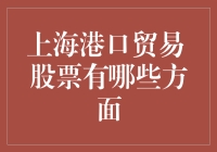 上海港口贸易股票：投资视野与分析视角