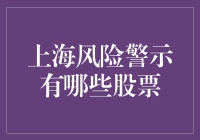 上海风险警示股票大盘点：投资需谨慎