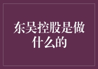 东吴控股：引领财富管理与投资新时代