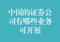 中国证券公司的多元化业务：从传统经纪到金融科技