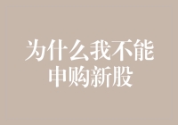 为什么我不能申购新股：探索背后的多重原因与对策建议