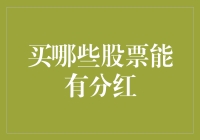 购买哪些股票可以获得现金分红：一份全面指南