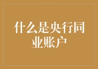 什么是央行同业账户：金融市场中的结算桥梁与资金融通的基石