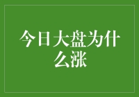 今天的大盘为何涨？新手也能看懂的股市分析