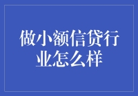 想了解小额信贷行业的秘密吗？