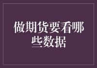 期货交易，数据就是你的菜谱——如何挑选喜欢的数据小菜？