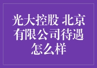 光大控股北京有限公司待遇：创新、专业与全面支持的综合体现