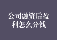 公司融资后盈利怎么分钱？老板教你轻松搞定！