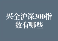 兴全沪深300指数，究竟有多少种？