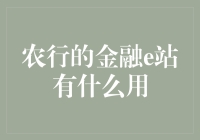 农行金融e站：引领农业金融服务新纪元