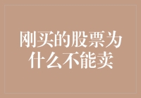 股市里的谜团：新手的苦恼之刚买的股票为什么不让我卖？