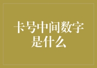 卡号中间数字的奥秘：银行账户隐私保护与识别技术