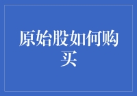 原始股购买指南：新投资机遇与风险分析