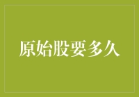 原始股：让人热血沸腾的投资冒险，但你要等多久才能看到回报？