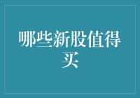 投资新手必读：哪些新股值得买？——从股市小白到股神之路指南