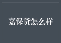 嘉保贷：你是我的小呀小贷款，怎么可以这样贷？