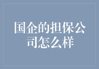 国企担保公司：化解融资难题的坚实后盾