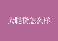 大腿贷的兴起：一种新金融模式的探索