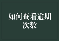 如何查询个人逾期次数：保护信用记录的重要性及方式