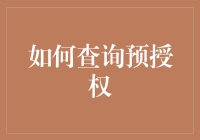 如何查询预授权：一份有爱的购物指南