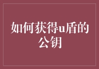 如何安全地获取U盾的公钥：避免钓鱼攻击的技巧