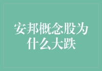 当安邦概念股集体跳水，是资本跳水还是股民集体潜水？