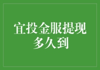 宜投金服提现多久到账：解析提现流程与影响因素