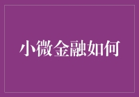 小微金融：赋能社区经济，推动乡村振兴