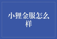 小狸金服：革新信贷服务，深耕小微企业