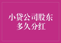 小贷公司股东分红机制的探讨：期限与策略