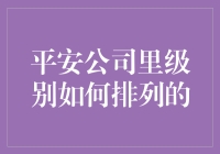 平安公司：级别排序大揭秘，看完你就知道谁最平谁最安