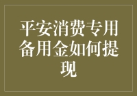 平安消费专用备用金提现攻略：轻松操作，快捷到账