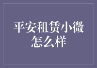 从一分钱难倒英雄汉到小微英雄：平安租赁小微的租赁之旅