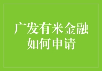 广发有米金融申请流程解析与风险提示