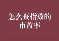 如何通过指数名称精准查找出其市盈率：技巧与步骤详解