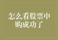 如何判断股票申购是否成功：从申购到中签的全程解析