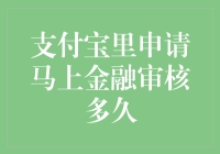 支付宝里申请马上金融审核多久？告诉你两种办法让审核飞一会儿