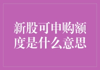 新股可申购额度解析：投资者的入场券与限制