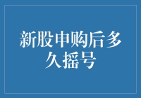 新股申购后多久能摇号？揭秘背后的时间秘密！