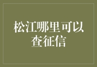 松江地区个人信用报告查询指南：便捷途径与注意事项