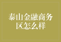 泰山金融商务区：当金融与旅游相遇，会碰撞出怎样的火花？