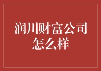 润川财富公司：稳健理财选择的新标杆