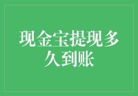 现金宝提现到账时间：影响因素与优化策略