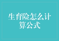 生育险计算公式解析：计算方法与注意事项