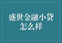 盛世金融小贷：金融科技助力普惠金融的探索