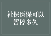 社保医保暂停期限解析与影响探讨